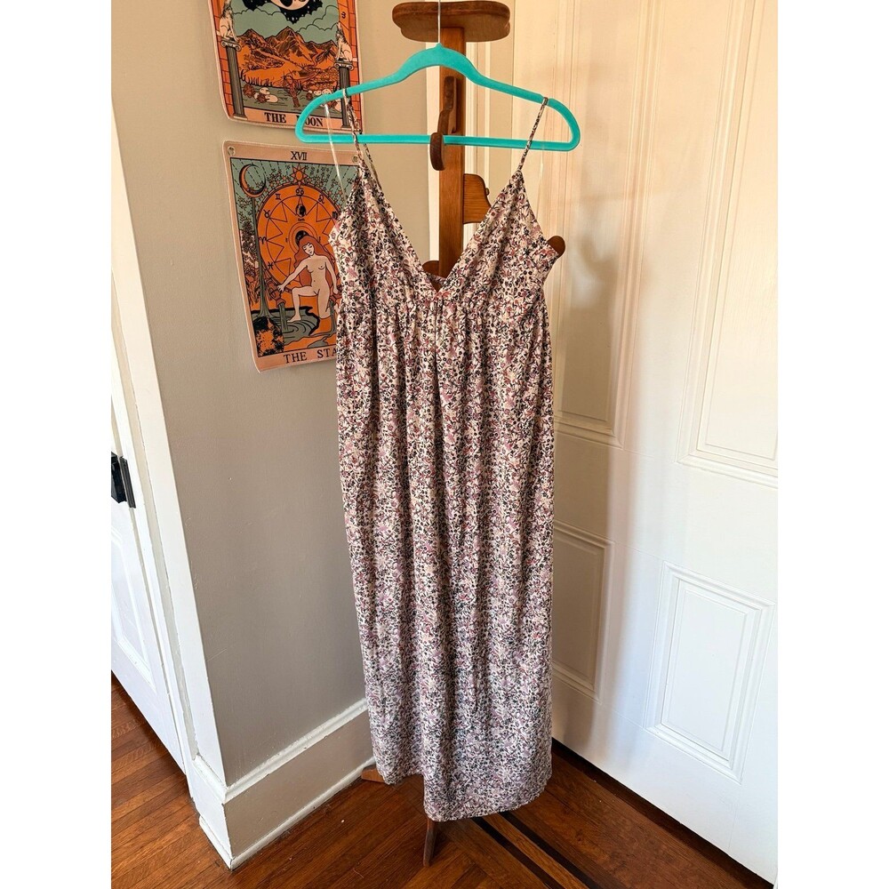 Floral maxi dress